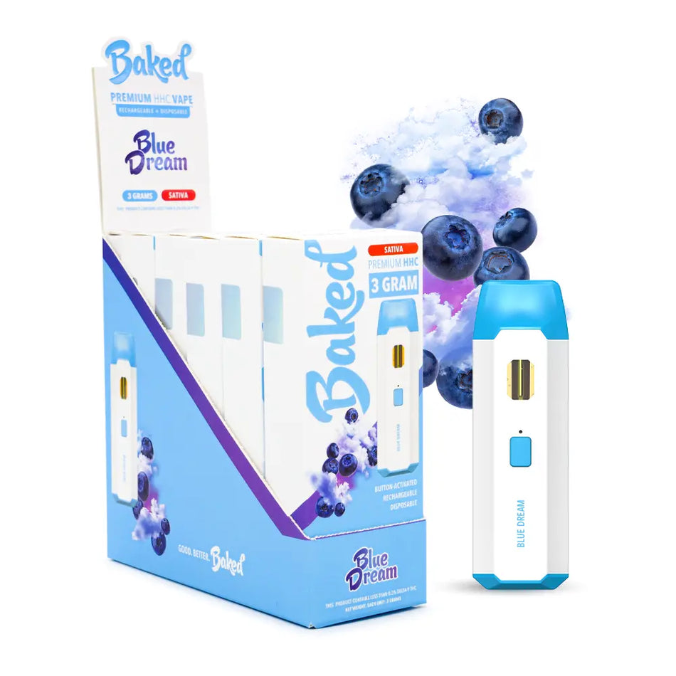 Baked HHC Vape Pens Blue Dream Sativa