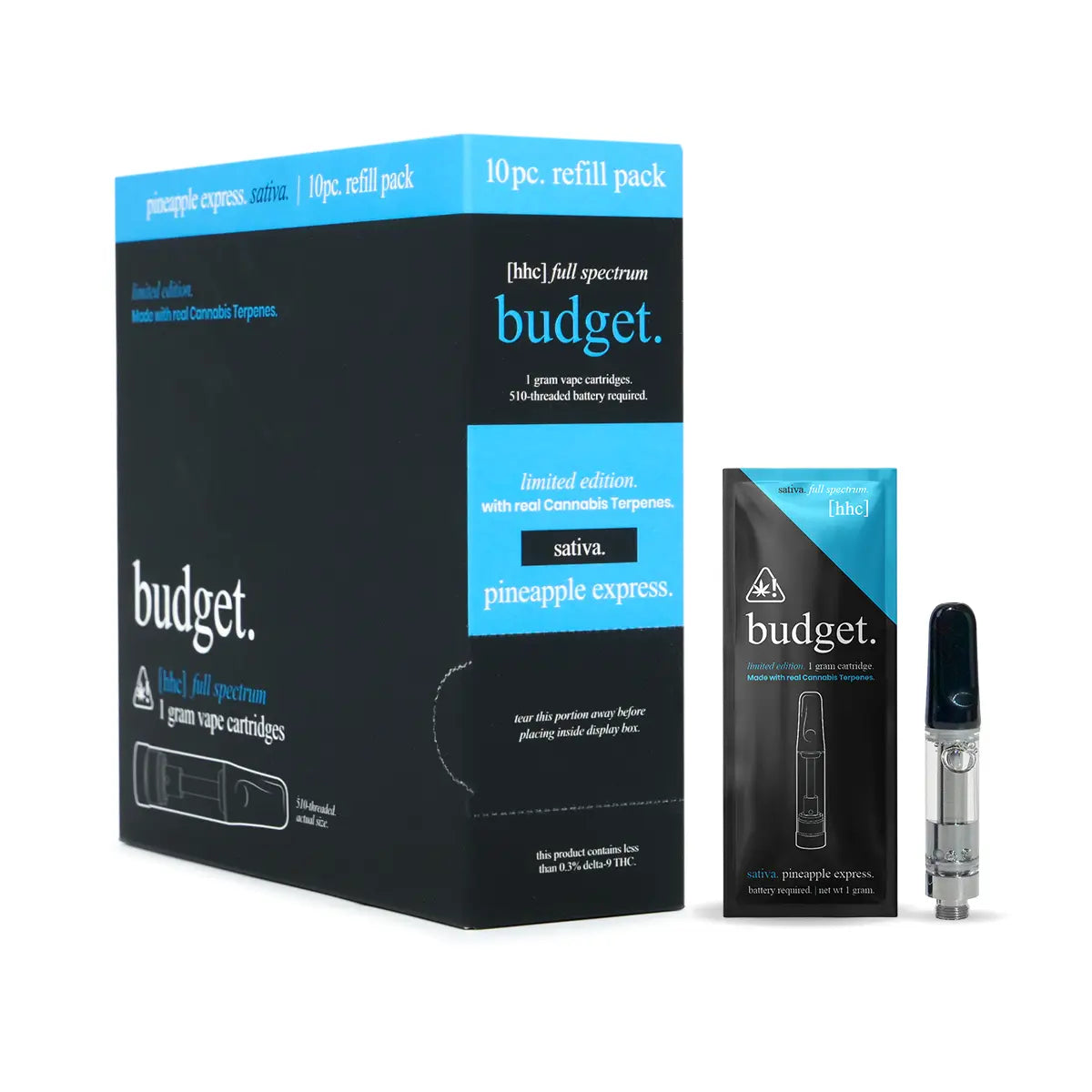 Pineapple Express HHC Vape Pens - Budget Vapes - DistroMike Wholesale