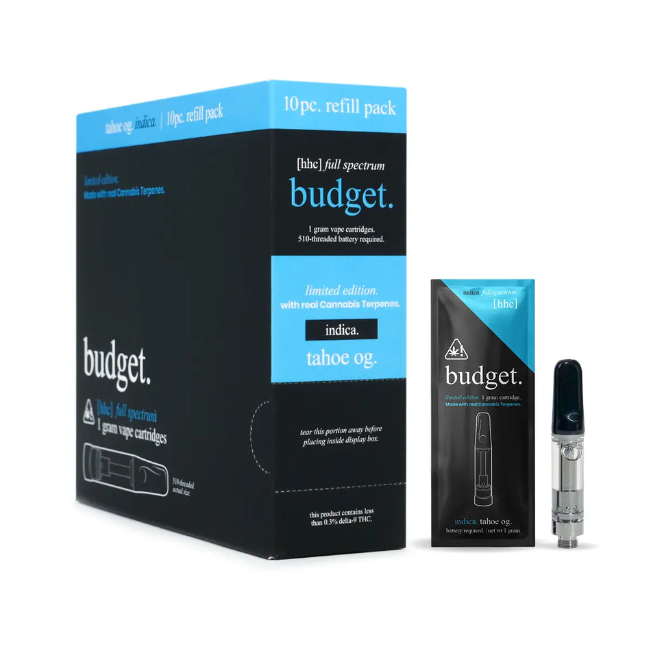 Tahoe OG HHC Vape Cart - Indica Vape Carts - DistroMike Wholesale