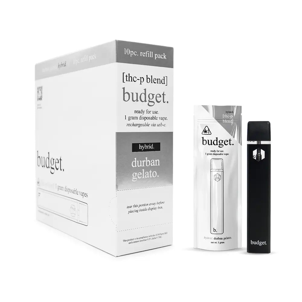 Budget THCP Vape Pen Durban Gelato Pens