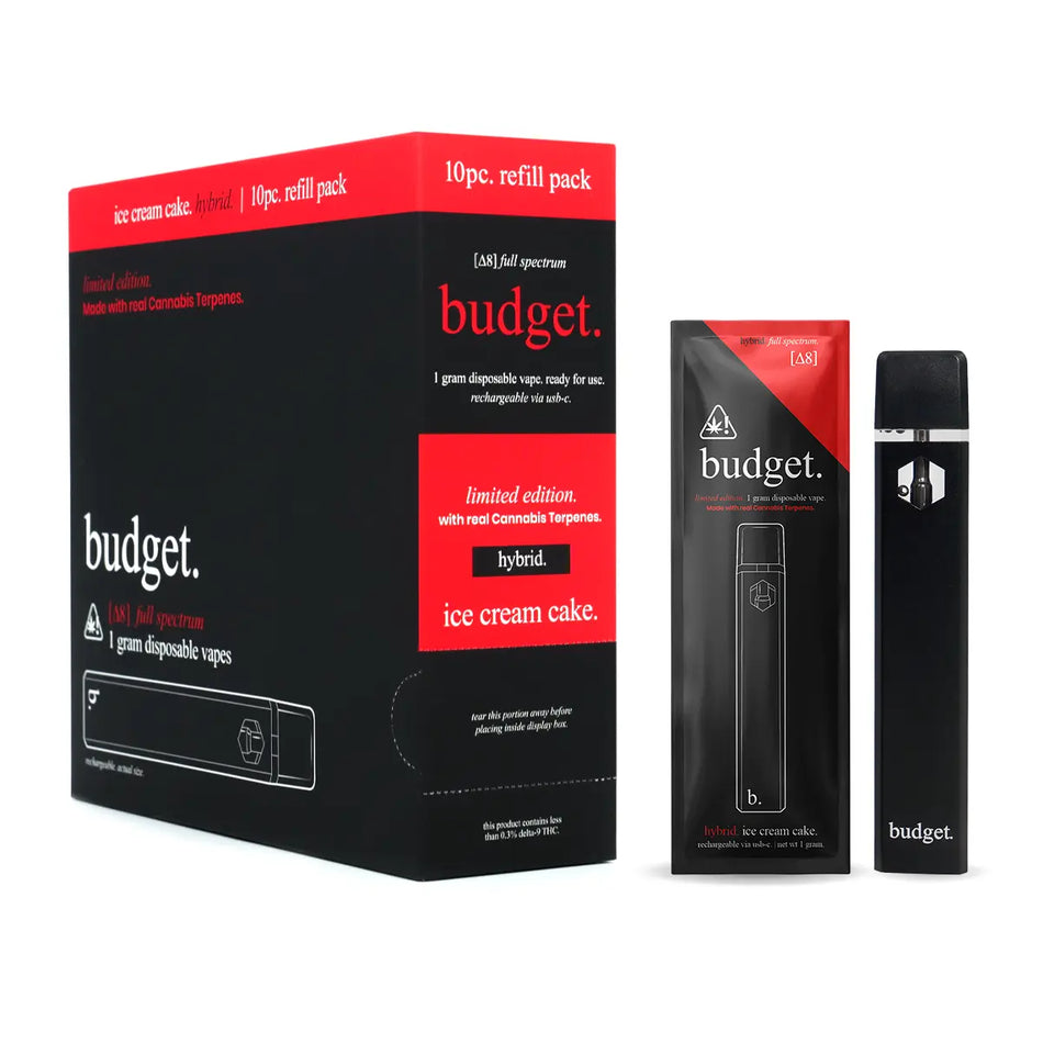 Ice Cream Cake Delta 8 THC Vape Pen Hybrid Vape Pen - Budget - DistroMike Wholesale
