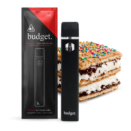 Budget LE Refill 10pc | 1G Delta-8 Disposable | Ice Cream Cake - Hybrid