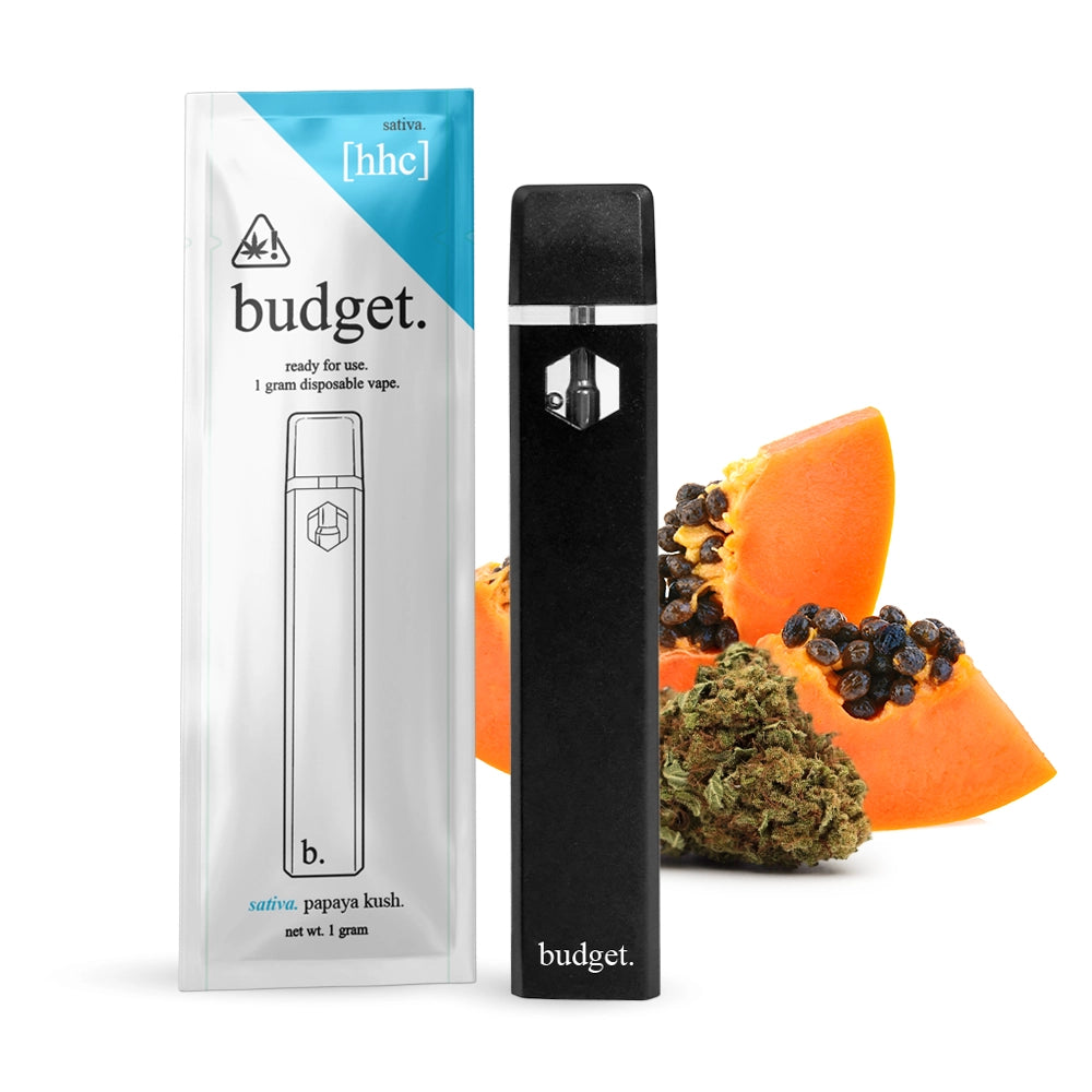 Budget Refill 1G HHC Disposable - Papaya Kush - Sativa
