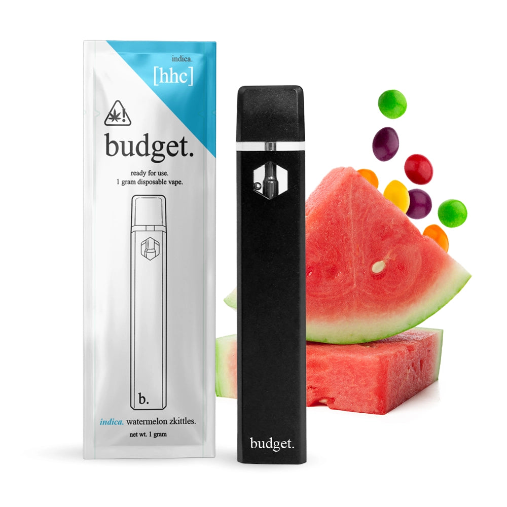 Budget 1G HHC Disposable Vape Pen - Watermelon Zkittles - Indica