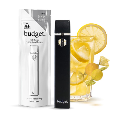 Budget 1G THC-P Disposable Vape Pen - Lemon Drop - Sativa