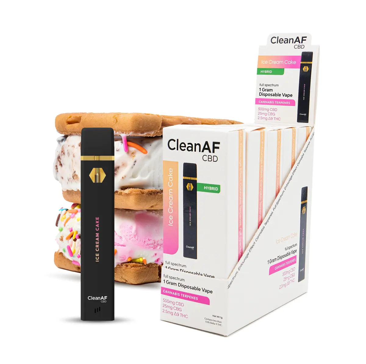 Ice Cream Cake Hyrbid THC Vape Pen
