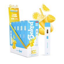HHC Vape Pen - Lemon Slushie Sativa Vape - Baked HHC - DistroMike Wholesale 5 Pack