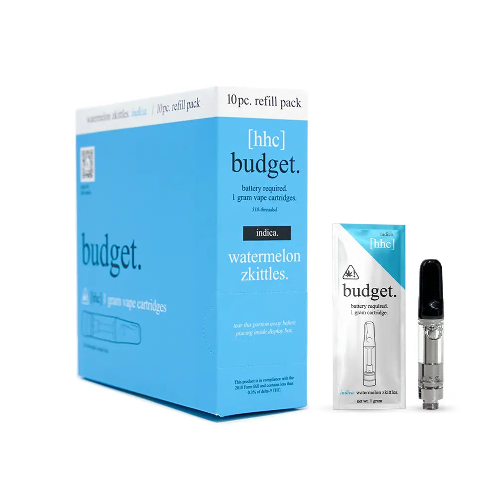 Budget Brand Indica Vape Carts Watermelon Zkittles Vape Carts