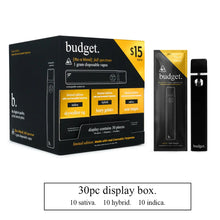 30pc Variety Pack of 1 Gram THC-A Full Spectrum Vape Pens - Budget Brand