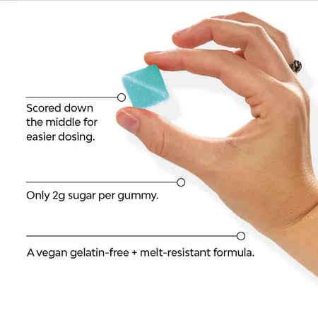 Broad Spectrum Blue Razz CBD Gummies