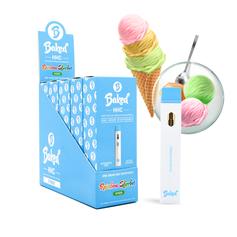 Baked Disposable 1g - Rainbow Sherbet