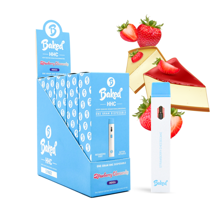 Baked Disposable 1g - Strawberry Cheesecake
