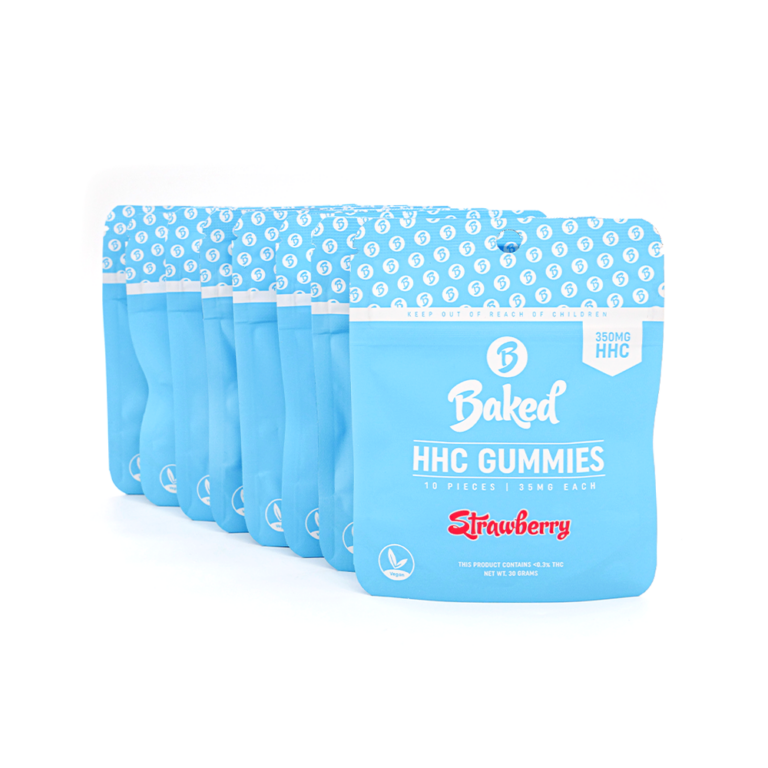 Baked HHC - Gummies 8 ct - Strawberry