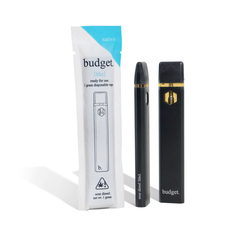 budget - HHC Disposable Vape Single - Sour Diesel Shop Image