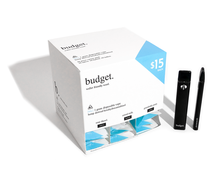 budget - HHC Disposables - Web Shop Section Image - 30ct Display Box